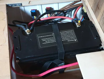 Batteria al litio 100ah